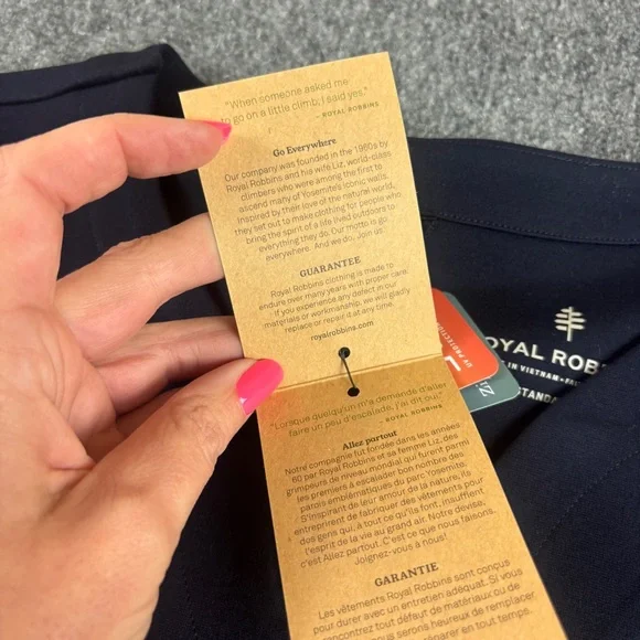 ROYAL ROBBINS Women’s Naval Blue Standard Fit Geneva Ponte Dress NWT Size: XS - Picture 8 of 11